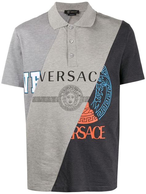 polo versace donna|farfetch polo shirts.